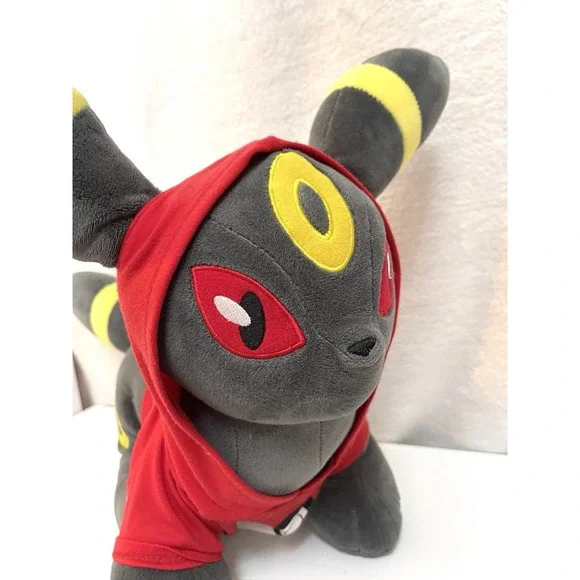 Build A Bear Pokemon Umbreon Plush Red Pokeball Shirt Hoodie Outfit - Picture 2 of 8